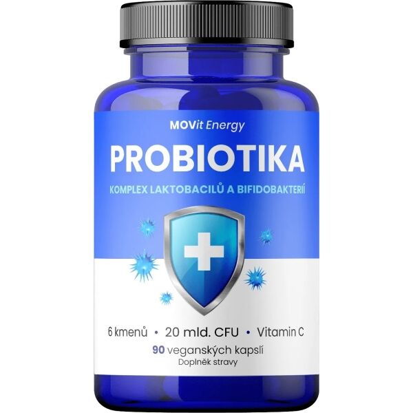 MOVIT ENERGY MOVIT PROBIOTIKA KOMPLEX LAKTOBACILŮ A BIFIDOBAKTERIÍ 90 TABLET Doplněk stravy