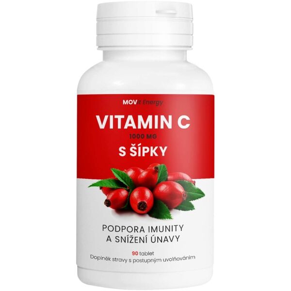 MOVIT ENERGY MOVIT VITAMIN C 1000 MG + ŠÍPKY 90 TABLET Doplněk stravy