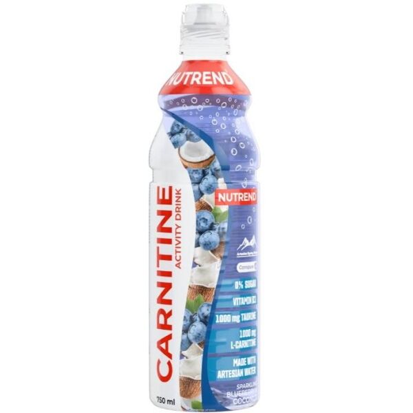 Nutrend CARNITINE ACTIVITY DRINK 750 ML KOKOS + BORŮVKA Sportovní nápoj